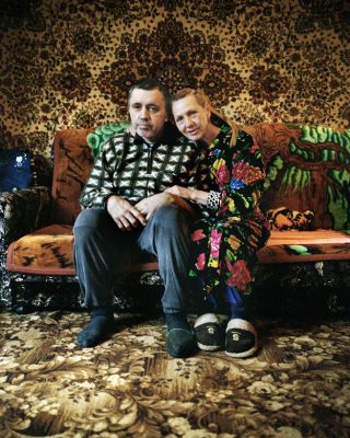 Galina and Sasha, Sakhalin Island, Far East Russia, October 2004