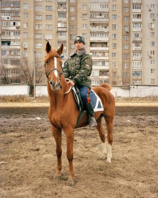 Maxim Kovalov, Cossack soldier, Rostov-on-Don, Northern Caucasus, March 2005