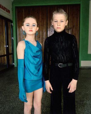 Ballroom dancers, Nikita and Rufina, Omsk, Western Siberia, May 2005