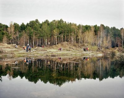Victory Day picnic, Yekaterinburg, Urals, May 2005