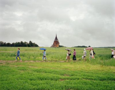 Pilgrimage to Gremyachi Kluch, Northern Moscow, Central Russia, July 2005