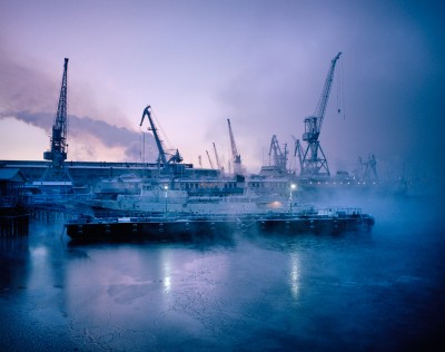 Untitled 15, Murmansk Harbour, Northern Russia. January 2005
