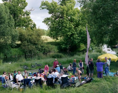 Paul Herringtonâs 50th Birthday, Grantchester, Cambridgeshire, 15th June 2008