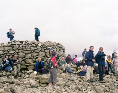Scafell Pike Summit, Wasdale Head, Cumbria, 22nd August 2008