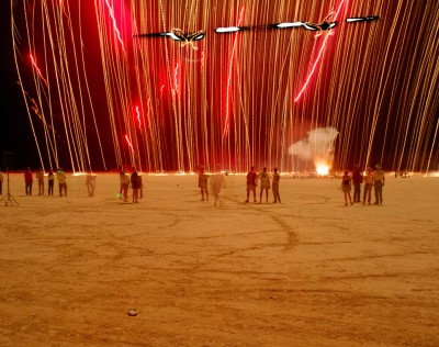Streamers, Desert Blast, Nevada, 1999