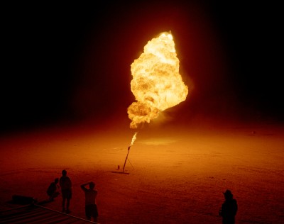 Flame Thrower, Desert Blast, Nevada, 1999